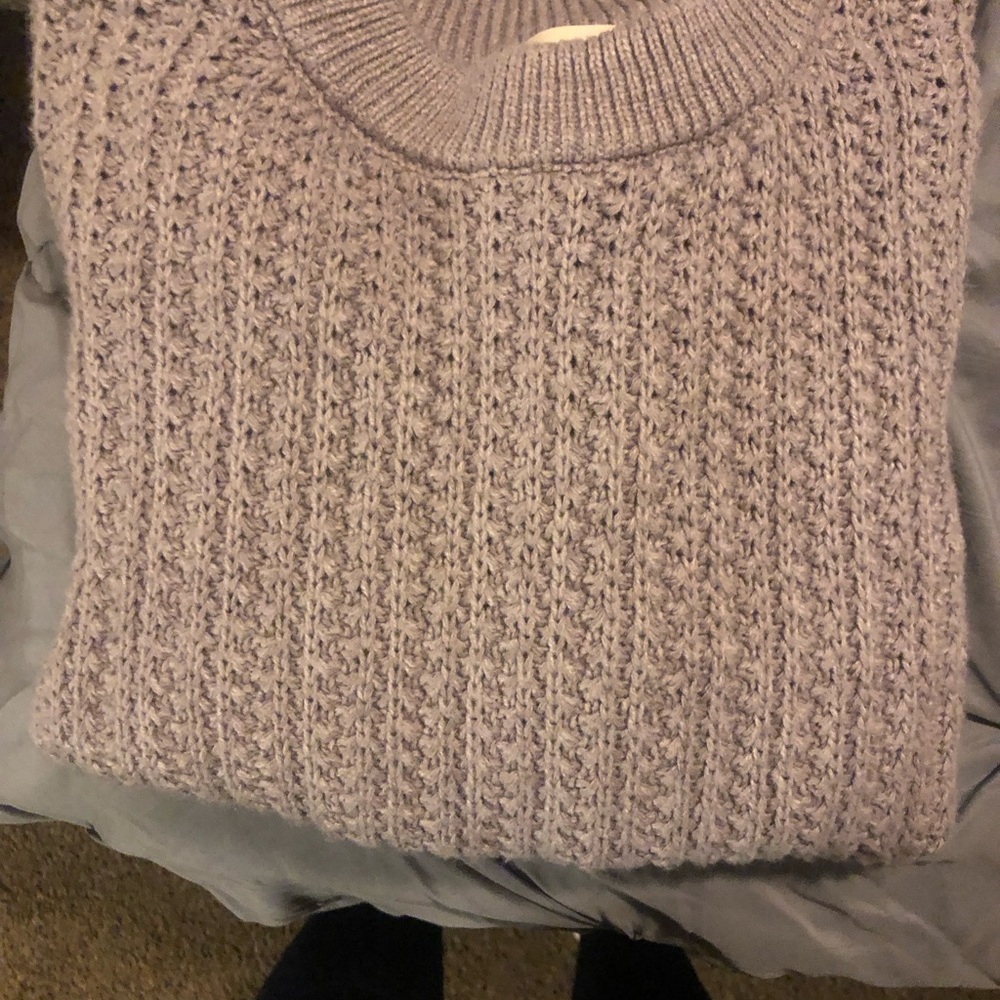 2-Universal Thread Cable Sweaters. Size Small. Br… - image 3